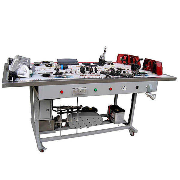 全车电气电子线路接线考核实验装置,电控汽油发动机运行实验台