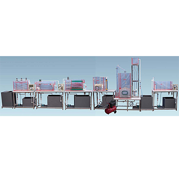 中小城镇饮用水处理实验装置,饮用水处理工艺实训台