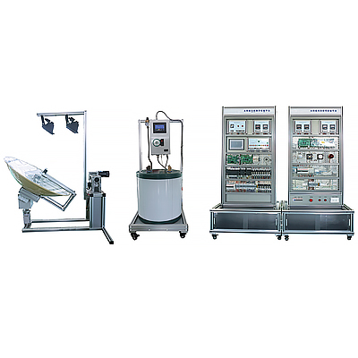 太阳能转换系统实验装置(图1) 太阳能变换系统实验装置,气液式翅片管换热器实验台